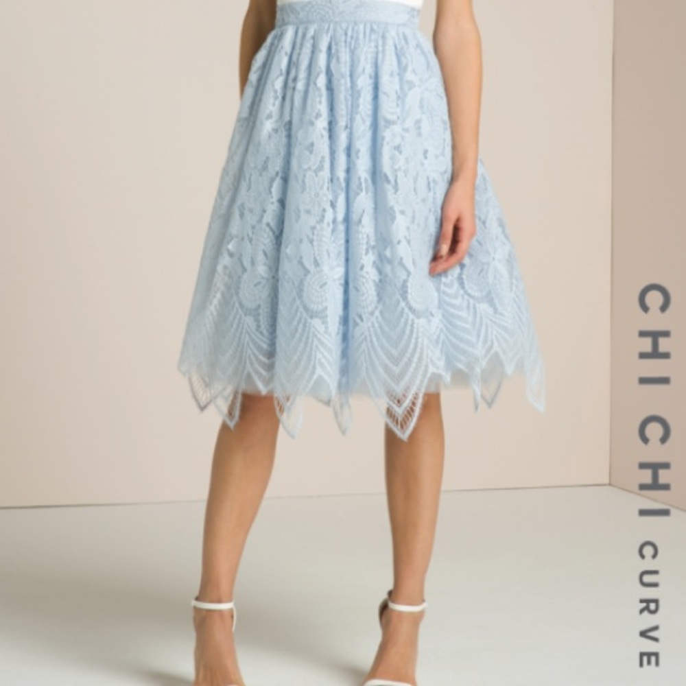 CHI CHI CURVE TESS SKIRT